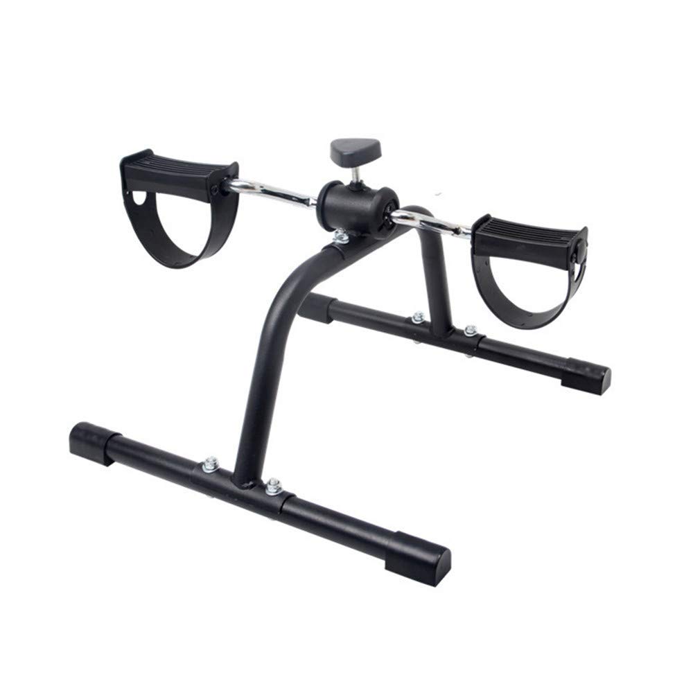 Mini Bicicleta estática - Bicicleta de Escritorio portátil - Máquina de Venta Ambulante de Ejercicios para Manos, Brazos y piernas - Equipo de rehabilitación de Fitness Ajustable de bajo Impacto para