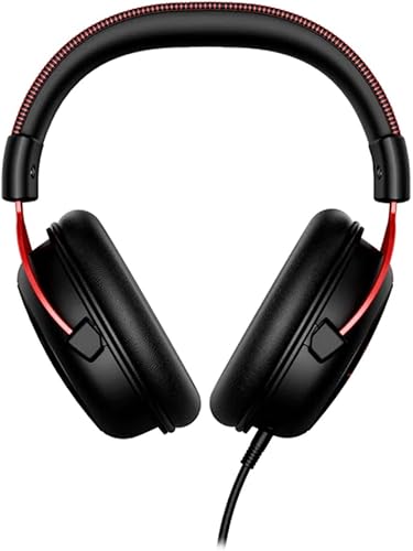 Miniatura 5 de HyperX Cloud II - Auriculares para videojuegos, sonido envolvente 7.1, almohadillas de espuma viscoelástica, marco de aluminio, con micrófono, para