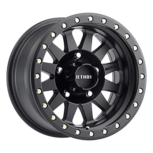 Method Race Wheels 304 Double Standard Matte Black 17x8.5" 5x5", 0mm offset 4.75" Backspace, MR30478550500 #1