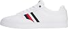 Tommy Hilfiger Icon Court Stripes Men's Leather Cupsole Trainers