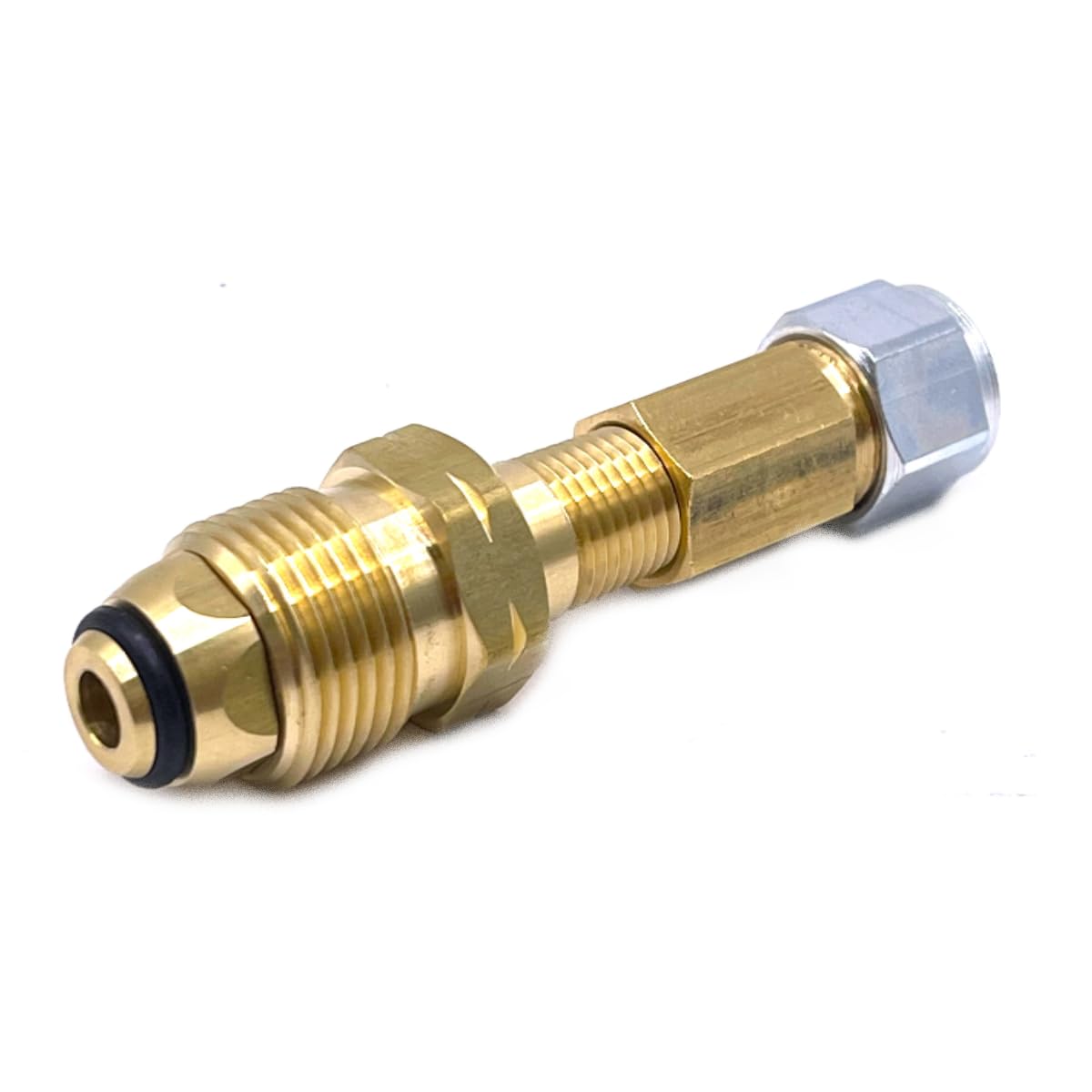 Kit Tubo Ricarica Propano Da 91 Cm Con Manometro – Adattatore QCC1 Per Bombole Da 0,5 Kg A 20-50 Lb