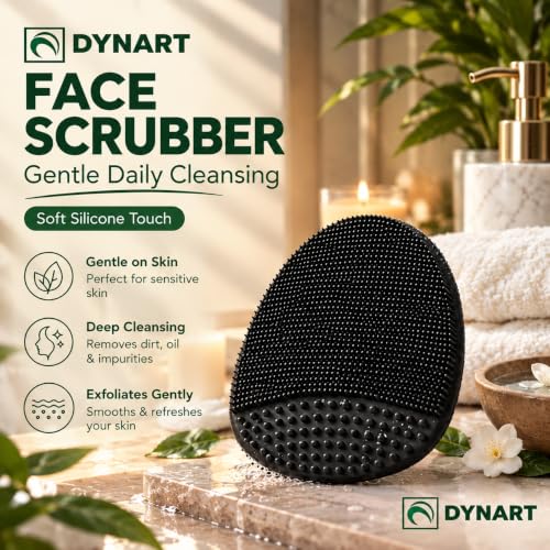 Image of Soft Silicone Back Scrubber Long Handle Bath Brush + Body Scrubber Bath Brush + Scalp Massager for Hair + Face Scrubber Brush + Ice Face Roller Combo, Super-Exfoliating & Lathering Body Scrubber, Shower Brush | BPA-Free | for Men and Women (With A Free Hook 2-pcs)