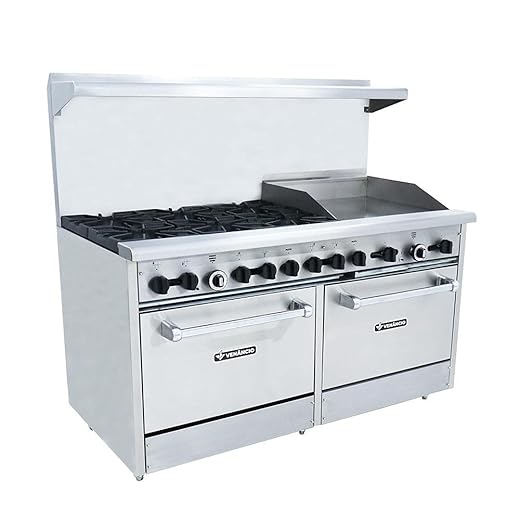 Fogão Industrial Americano 6 Bocas com 2 Fornos Baixa Pressão Fa6c2f