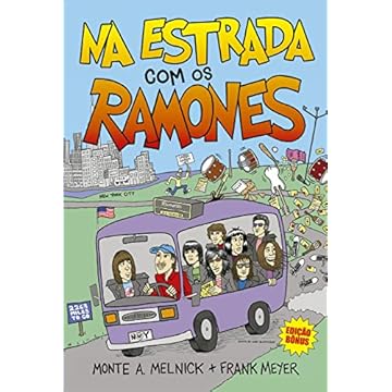 Capa do livro Na estrada com os Ramones: Edição especial