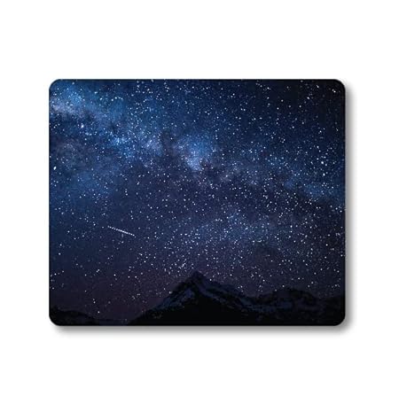 woopme® Stars in Sky Mouse Pad Printed Anti Skid Computer Accessories Laptop PC Gaming Professional Mouse pad (20 x 24 CMs)