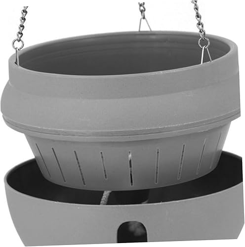 GANAZONO 1 cuenco para suculentas, macetas colgantes para suculentas, macetas de pared de estilo europeo, macetas de orquídea de cerámica, macetas