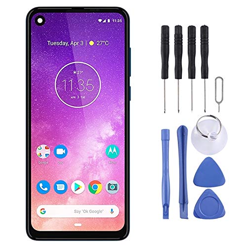 Motorola One Vision écran LCD tactile bloc complet de rechange Color1