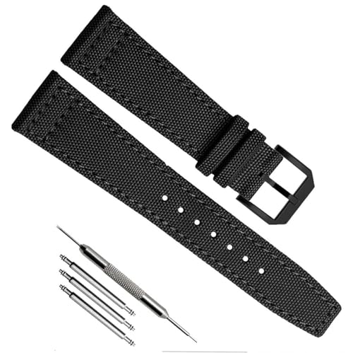 Bracelet en toile de nylon pour montre aviateur 22mm outdoor