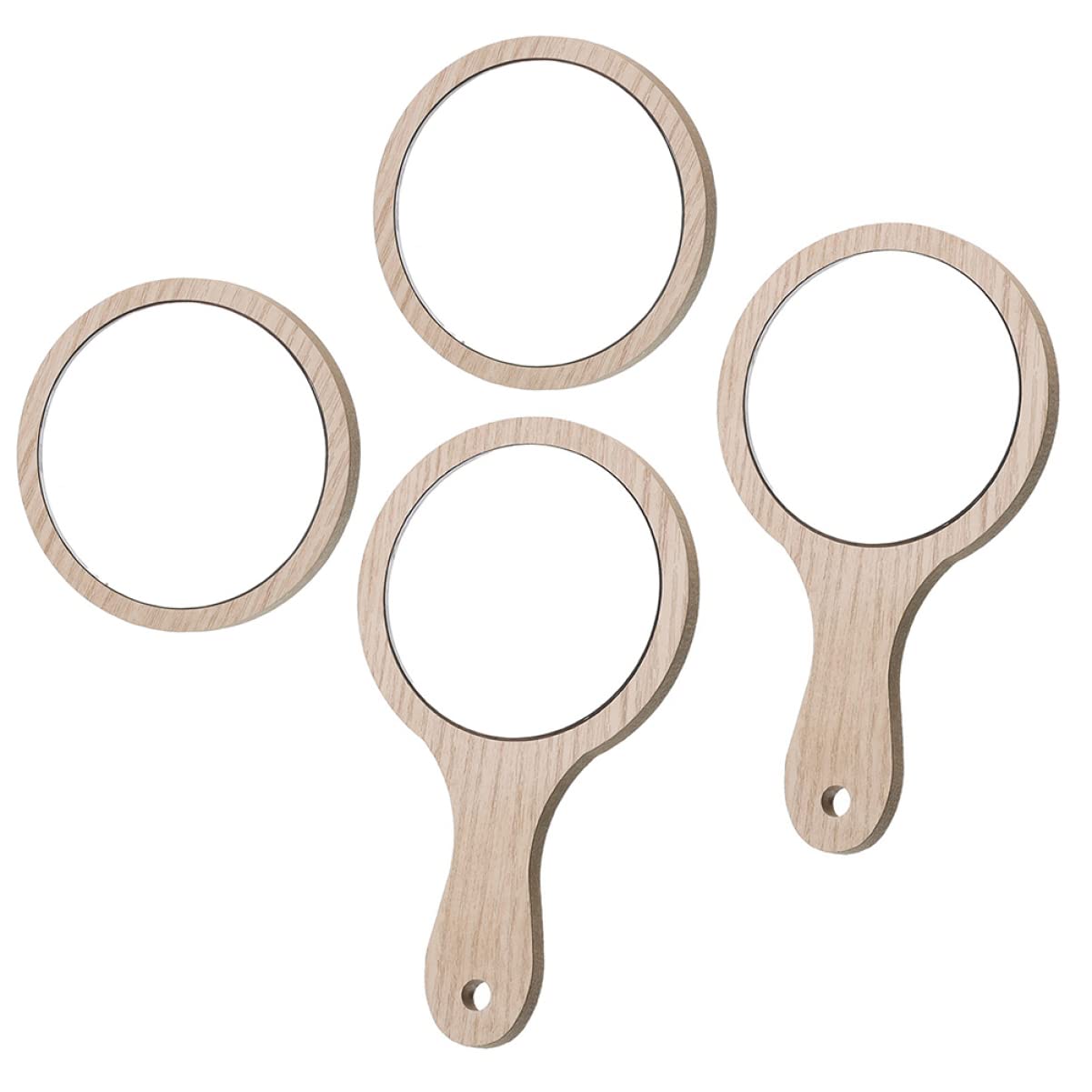 FRCOLOR 12pezzi Specchietti Da Trucco Portatili Di Specchi Tascabili Bifacciali Per Viaggi e Uso Quotidiano Design Elegante e Funzionale Per Ragazze e Professionisti Del Makeup