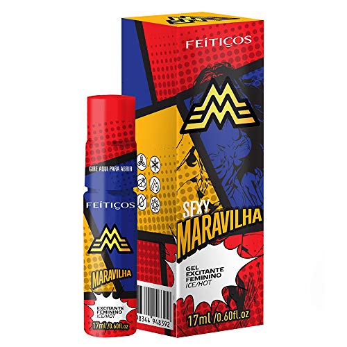 Sexy Maravilha Gel Excitante Ice e Hot 17 ml, Feitiços Aromáticos