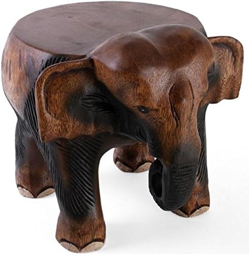 Elephant Stool/hand Carved/solid Acacia Wood