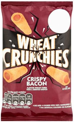 Wheat Crunchies Crispy Bacon 36g Case of 30