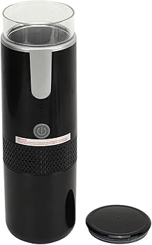 Cafetera Eléctrica, Máquina de café Espresso Portátil Automática, Recargable, Operada Manualmente, Cafetera de Preparación Rápida con Batería de 1200 MAh, Compatible con Cápsulas4