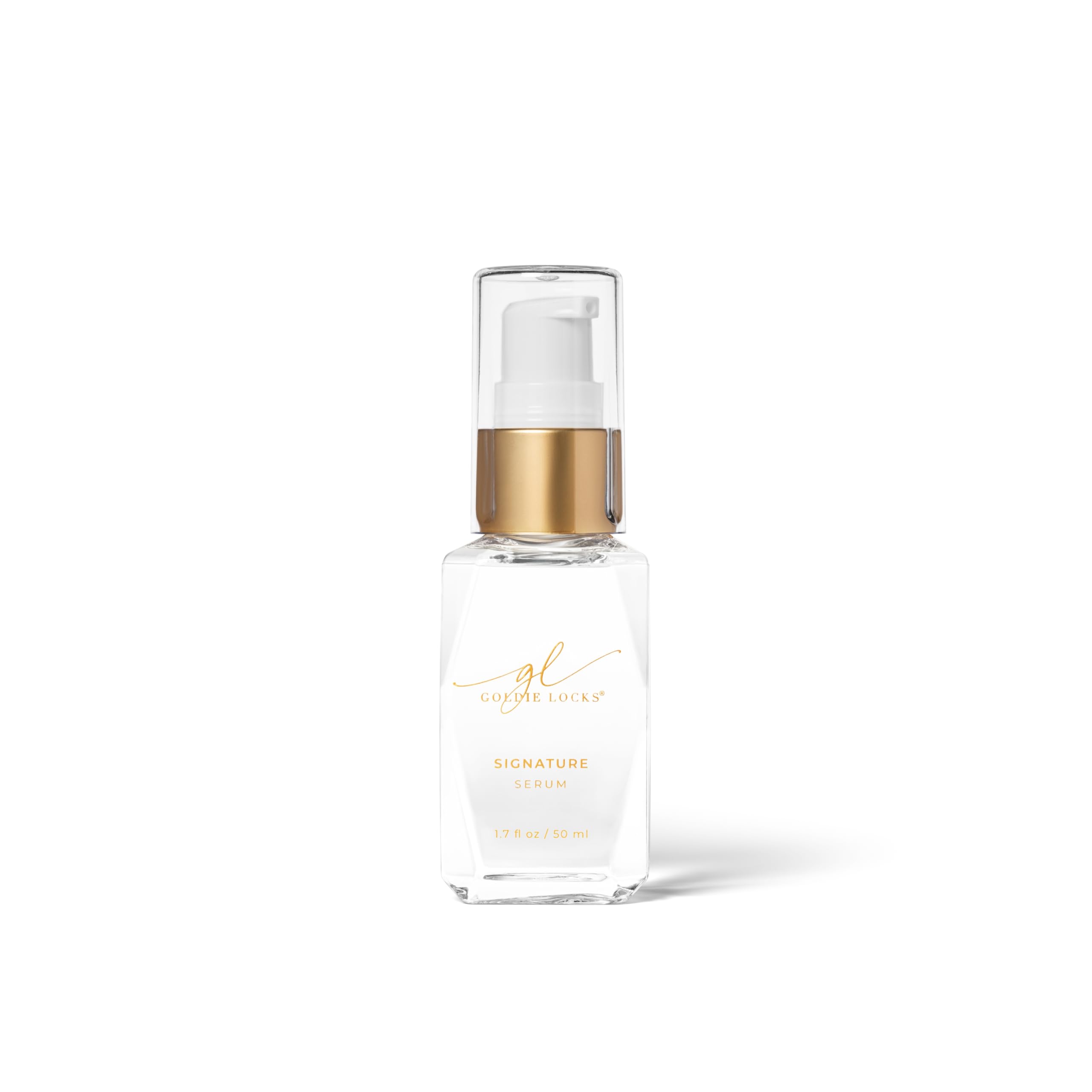 Goldie Locks Signature Hair Serum - Anti-Frizz and Humidity Control - Lightweight Shine Enhancer - Safe for Extensions and Color-Treated Hair - Protein-Free - 1.7 fl oz