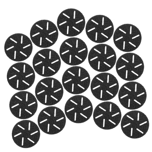 CTIRCHIU 20個フットファイル交換用サンドペーパー 電動かかとケア用硬い ロ