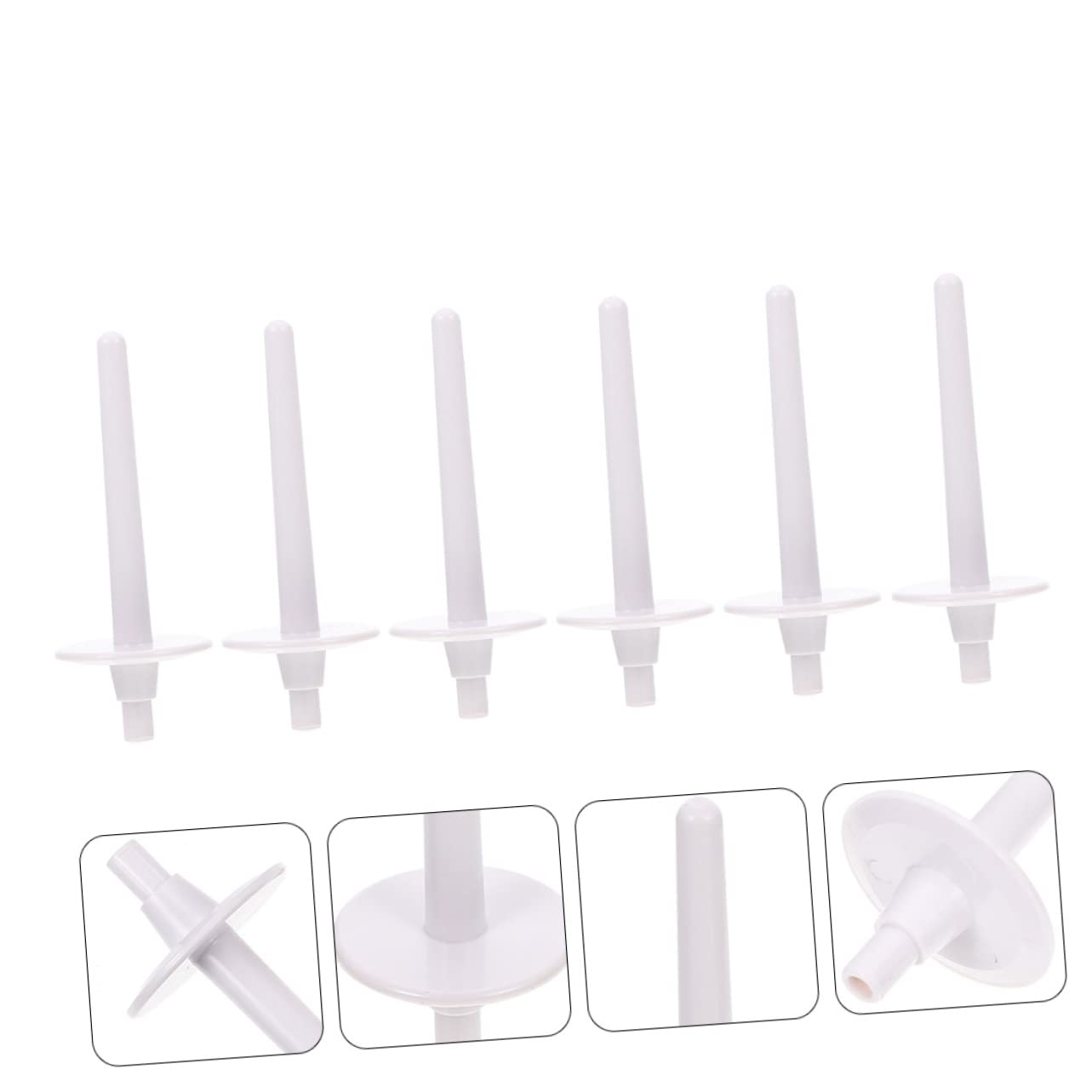 Lot De 50 Bobines Métalliques Pour Machine à Coudre - 2,05 X 1,15 Cm - Pour Enrouleur Latéral, Quilting, Broderie - Réutilisables