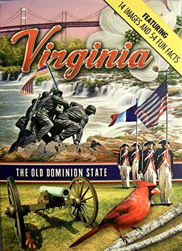 Baraja de naipes souvenir Virginia The Old Dominion State