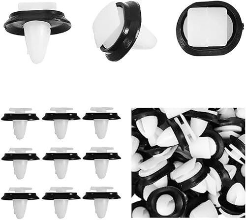 Miniatura 3 de DSkoiph 30 piezas de clip de moldeo para puerta trasera lateral con sellador compatible con 68093998-AA 71728806 856543 RAM Chrysler Dodge Ram