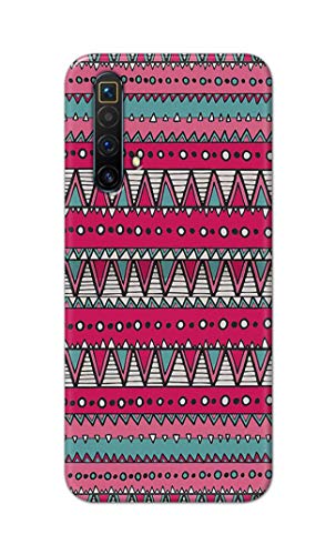 Image of Printed Hard Back Cover Case for Realme X3 | X3 SuperZoom | Realme X50 5G Back Cover (Geometric Vintage Pattern) -1803