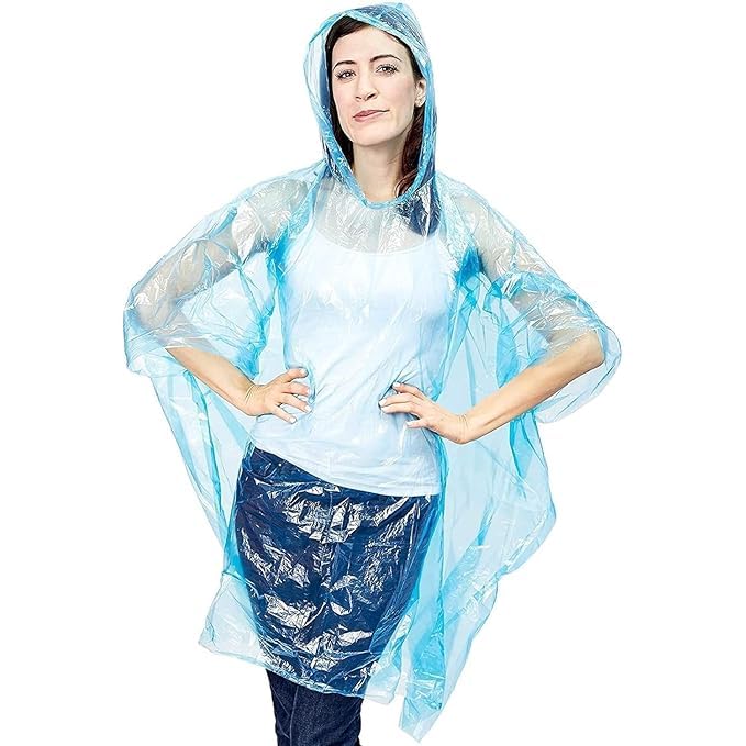paxcoo Pocket Raincoat for Men & Women Waterproof Raincoat with Hood Lightweight Foldable Emergency Rain Poncho Travel Rain Wear for Trekking, Hiking, Bike Riding, Camping & Outdoor Activities-picture-19