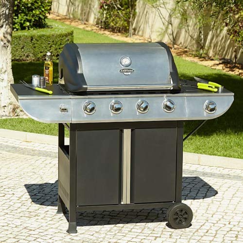Evolution Uniflame Classic 4 Burner and Side Gas Barbecue Garden Furniture