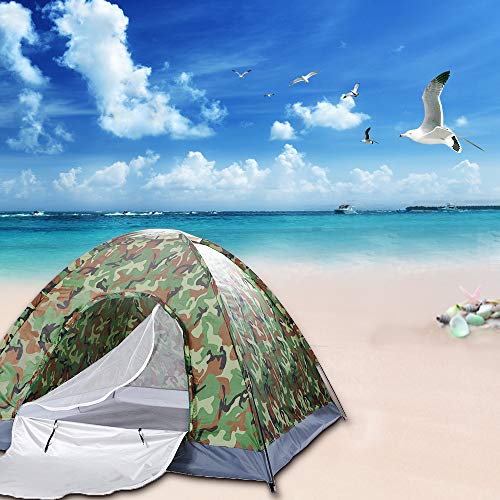 Carpa de Camping Portátil Camuflaje para 3-4 Personas miniatura 6