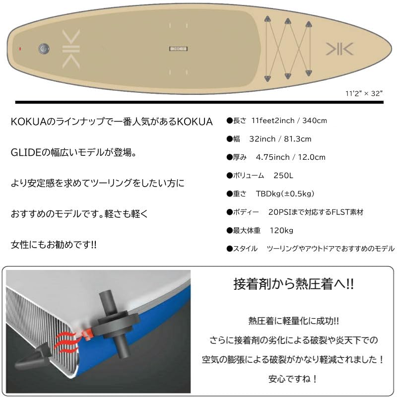 Amazon | コクア サップ KOKUA SUP オールラウンド ツーリング