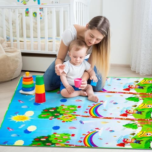 Coussins de sol rampant pour protéger les genoux de bébé des sols froids - 3