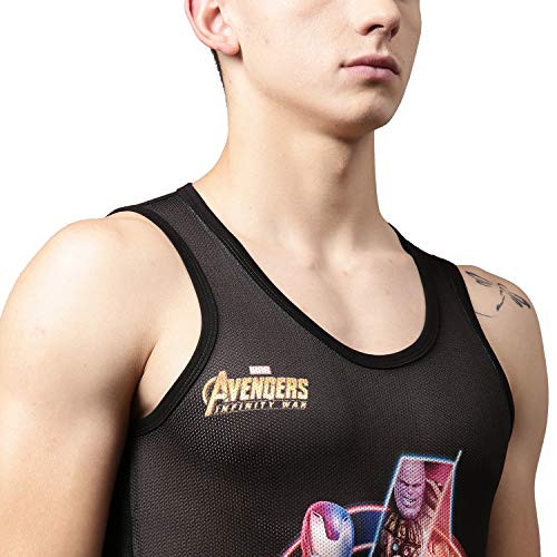 Image of Marvel Avengers by Wear Your Mind Men's Printed Regular Fit Vest