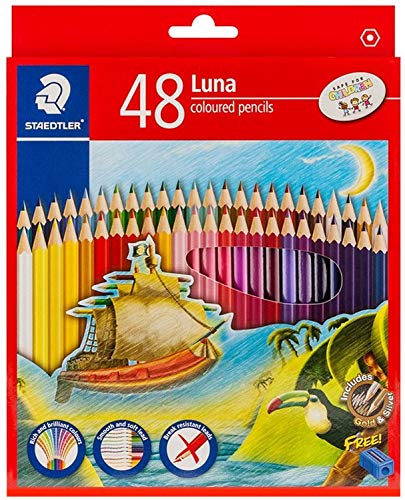ステッドラー　ルナ　STAEDTLER LUNA 水彩色鉛筆 48色 Amazon | ステッドラー ルナ水彩色鉛筆48色セットSD137C48