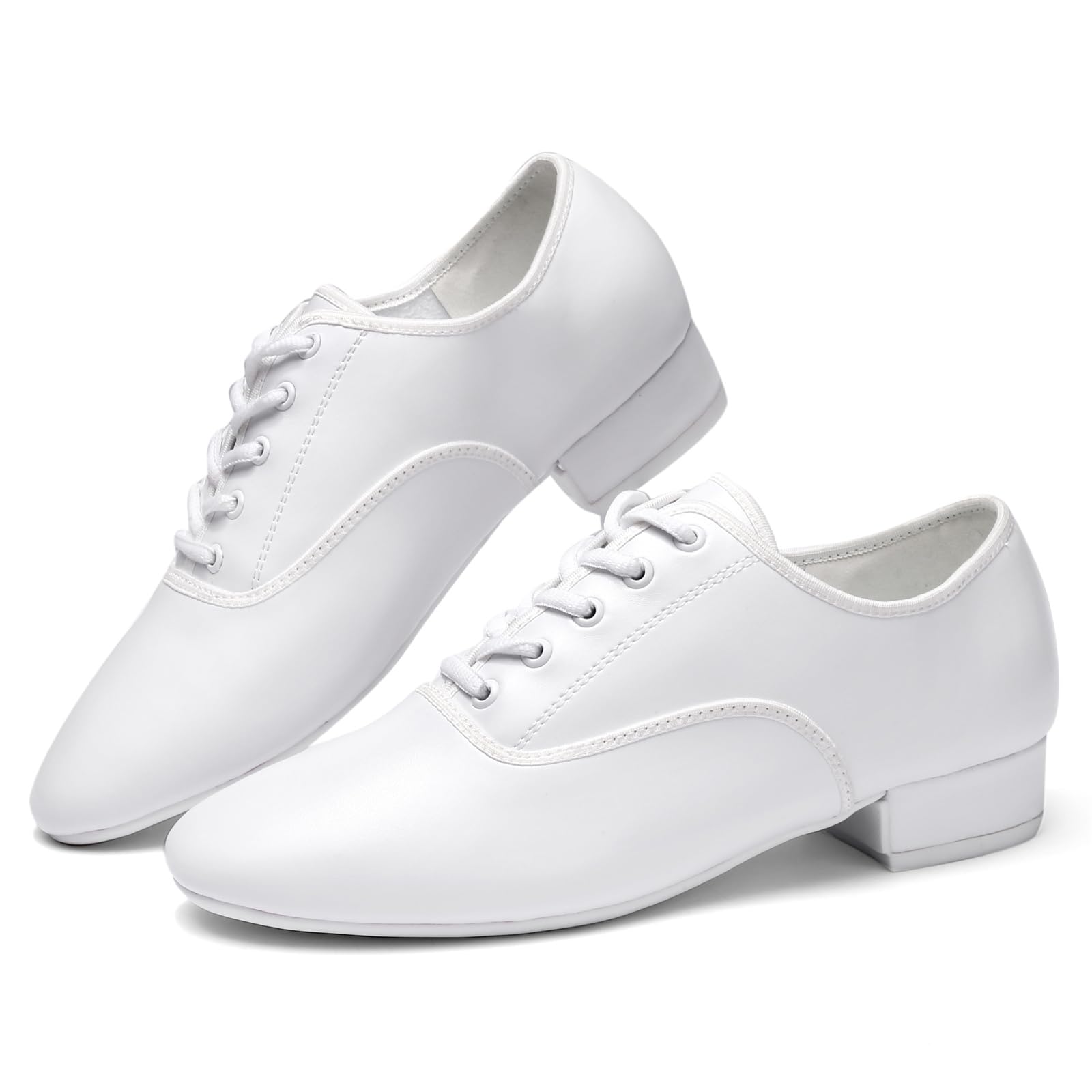 Zapatos De Baile para Hombre Tacón Bajo Oxford Zapatos De Salón Modernos Latinos