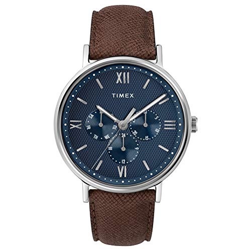 Image of Timex Men's Southview Multifunction 41 mm Leather Strap Watch