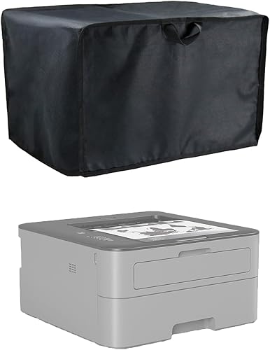 Cubierta antipolvo para impresora, cubierta universal impermeable para impresora Brother HL-L2300D / HLL2305W / HL-L2350DW / HL-L2370DW / HL-L2460DW
