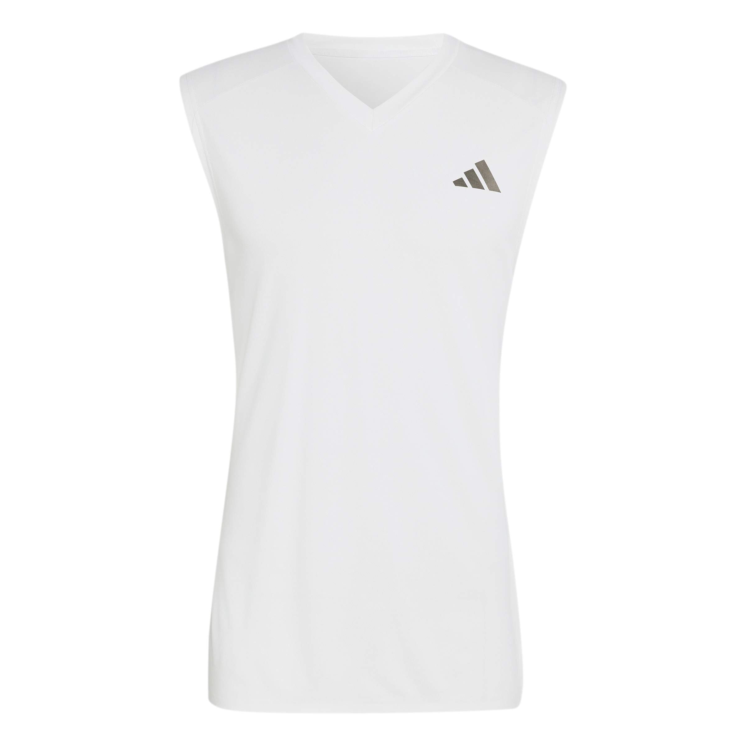 adidas Men's Climacool Tennis Tank Pro Shirt, White, XXL