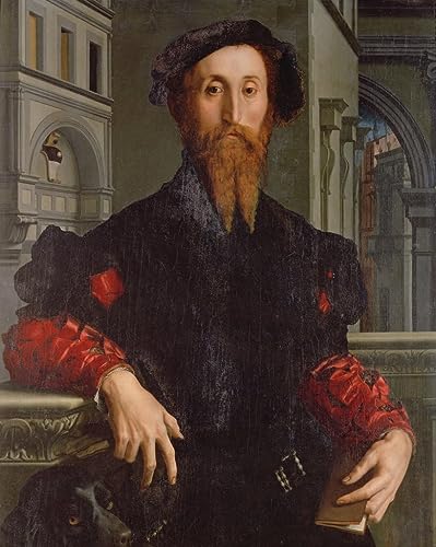 Affiche Impression Prints Toile Peinture Murale Portrait Agnolo Bronzino 60x90