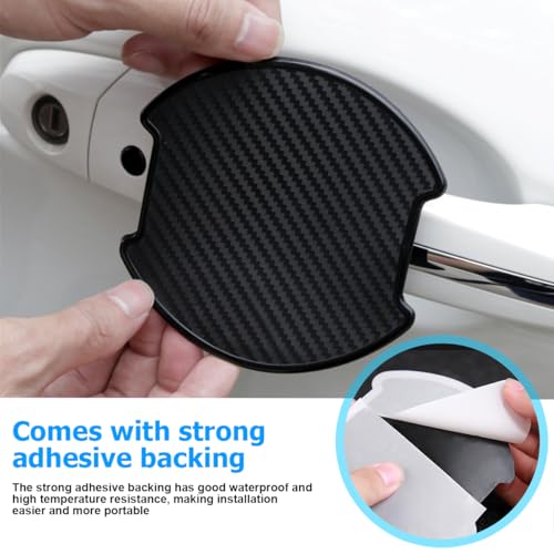 Mandark 4PCS TPU Car Door Handle Cup Films, Large - Image 5
