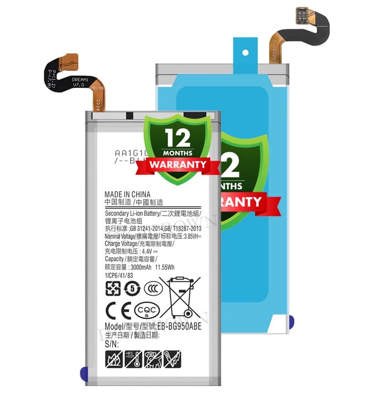 Image of Original EB-BG950ABE Battery Compatible for Samsung Galaxy S8 - (3000mAh) - 1 Year Warranty DF7