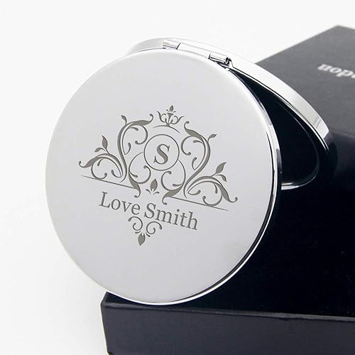 Miniatura 2 de Espejo compacto personalizado, espejo de mano, espejo de maquillaje, regalos para mamá, día de la madre, GIFS, mujeres, para viajes, tocador, espejo