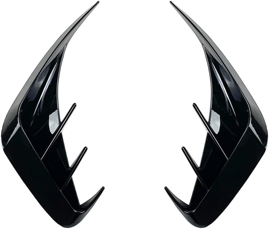 Exterior Rear Bumper Trim Strip Compatible With For BMW 3 Series Models Including 320i And 330i Years 2019 To 2022(Black)