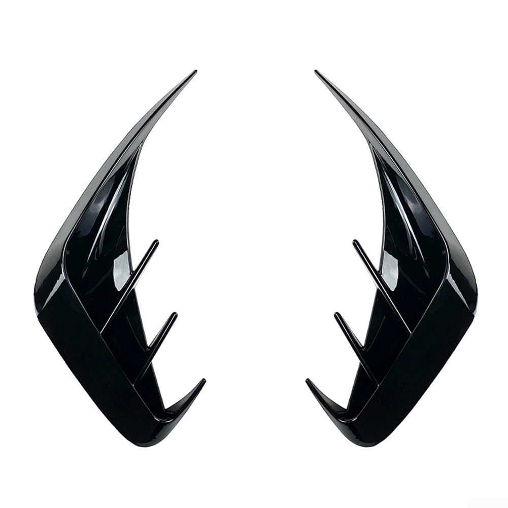 Exterior Rear Bumper Trim Strip Compatible With For BMW 3 Series Models Including 320i And 330i Years 2019 To 2022(Black)