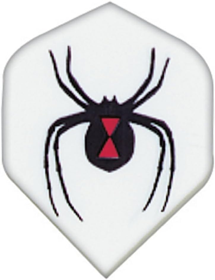 US Darts - 5 Sets (15 Flights) Black Widow, Spider Standard Dart Flights