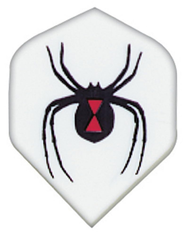 US Darts - 5 Sets (15 Flights) Black Widow, Spider Standard Dart Flights