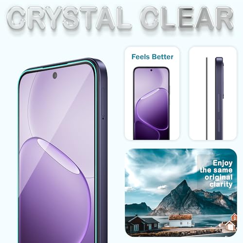 Image of FIRST MART Military Grade Gorilla Tempered Glass For Oppo K14 (6.75 Inch) With Edge To Edge Screen Coverage and Easy Installation Kit |Black