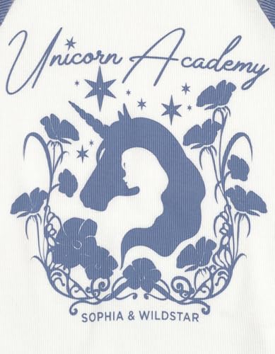 Unicorn Academy Sophia & Wildstar Girls T-Shirt Little Kid Sizes (4-6)3