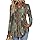 WIHOLL Western Shirts for Women Long Sleeve Boho Tops Tummy Control Fall Fashion Cowgirl Outfits Winter Clothes Ethnic Print XL