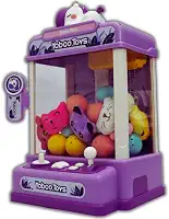 Mini Máquina De Pegar Ursinhos UNICORNIO, Máquina De Pegar Bichinhos De Pelúcia, Máquina De Garra Infantil, Mini Máquina De Pegar Pelúcia Com Sons, Máquina De Pegar Ursinhos De Brinquedo, Grua
