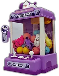 Mini Máquina De Pegar Ursinhos UNICORNIO, Máquina De Pegar Bichinhos De Pelúcia, Máquina De Garra Infantil, Mini Máquina De Pegar Pelúcia Com Sons, Máquina De Pegar Ursinhos De Brinquedo, Grua