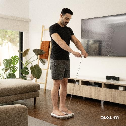 InBody Dial H30 Intelligente Körperzusammensetzungswaage – misst das gesamte Körpergewicht, Skelettmuskelmasse, weiche Magermasse, Körperfettmasse, prozentuales Körperfett, viszerales Fett und mehr