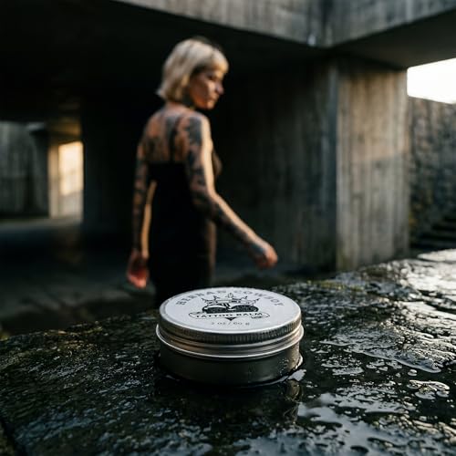 Herban Cowboy Tattoo Balm for Optimal Tattoo Care and Lifespan, Enhanced with Natural Ingredients, Non-Greasy, Non-Gritty (2oz)