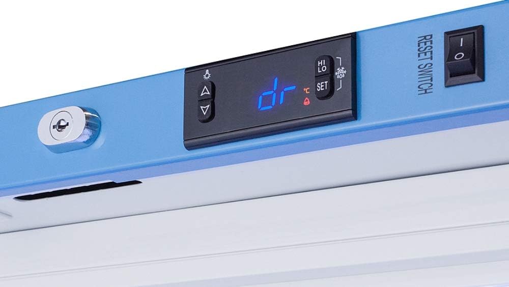 Summit Appliance ARS1PVDL2B Pharma-Vac Performance Series 1 Cu.Ft. Compact All-refrigerator for Vaccine Storage with Factory-installed Data Logger, Auto Defrost, Lock, Digital Thermostat, White